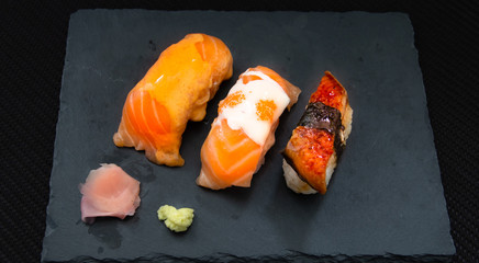 Japanese foods - Delicious Assorted fresh sushi