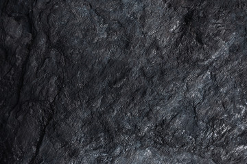 Fototapeta premium black stone background,black slate stone abstract background or texture