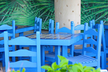 Wooden chairs