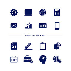 BUSINESS ICON SET