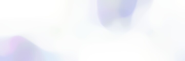 smooth horizontal card background bokeh graphic with ghost white, lavender blue and white smoke colors and free text space