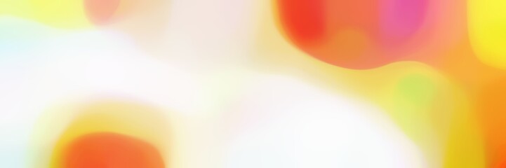 unfocused bokeh horizontal header background graphic with pastel orange, coral and linen colors space for text or image