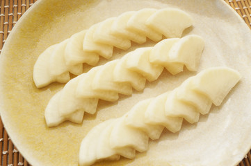 大根のぬか漬け