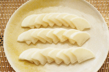 大根のぬか漬け