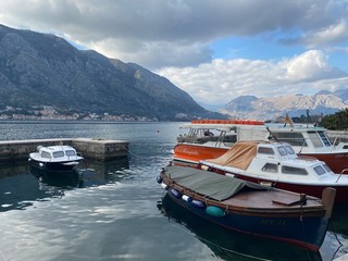 Fototapeta premium boats in the bay