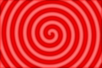 beautiful illustration of a red and white spiral 
