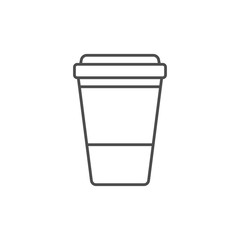 coffee cup mug icon isolated vector illustration
