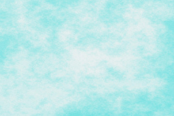 watercolor blue sky clouds abstract texture background. art painting smooth blue colors wet effect drawn canvas.