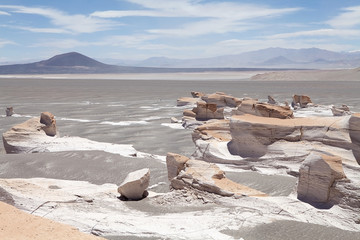 The pumice stone field at the Puna de Atacama, Argentina