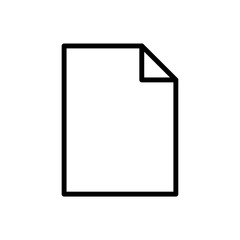 Fototapeta premium paper icon vector