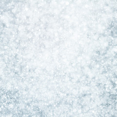 Falling water drops.