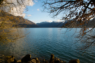 Lac d'Annecy in Haute Savoie bei Talloires