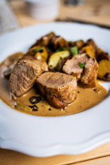 Griled pork tenderloin
