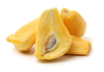 jackfruit isolated on white background