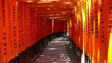Fushimi Inari Taisha Shrine in Kyoto, Japan 28 March 2015
