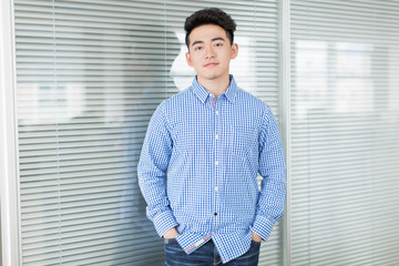 young successful man