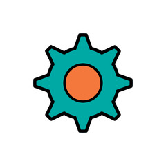 gear icon vector