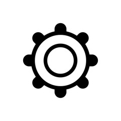 gear icon vector