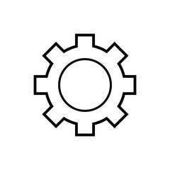gear icon vector
