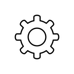 gear icon vector