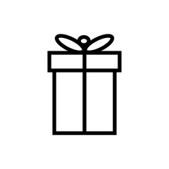 gift box icon vector