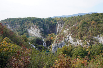 Plitvice Lakes National Park, Jezera, Croatia - 30 September 2019