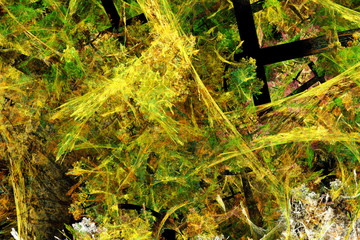 Abstract fantasy ornament pattern.