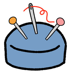 針山　ピンクッション　裁縫　手芸