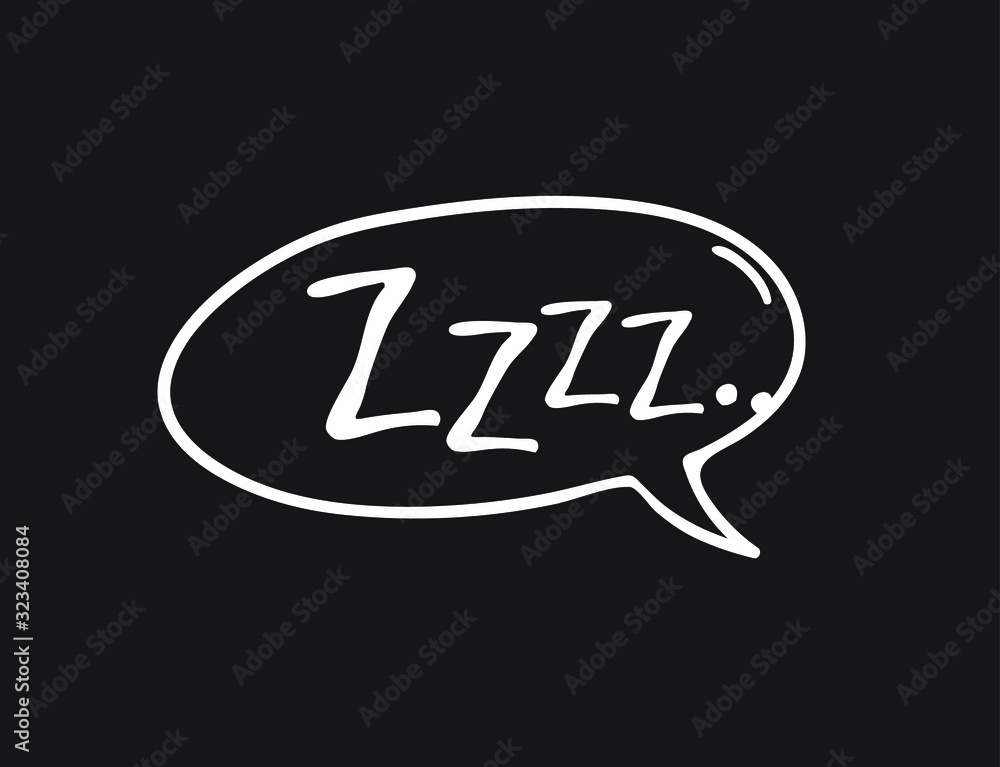 Poster hand drawn speech bubble with text on black chalk board background. vector pop art object and word. 