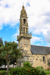 Fototapeta na wymiar Le Faou. Eglise Notre-Dame de Rumengol. Finistère. Bretagne