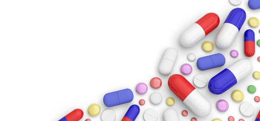 Medicine capsules pills medical 