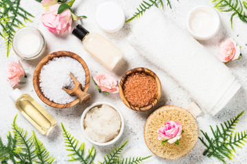 Natural cosmetic product, wellness and spa product.