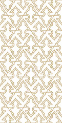 Islamic seamless pattern with arabic and islamic ornament
