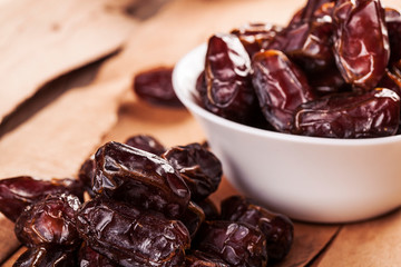 Date in closeup shooting macro
