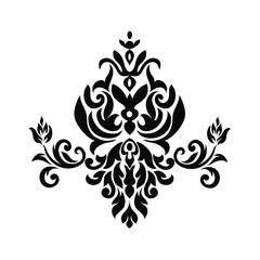 Oriental vector damask patterns for greeting cards and wedding invitations.