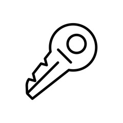 house key icon collection, trendy style