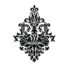 Oriental vector damask patterns for greeting cards and wedding invitations.