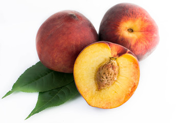 sweet ripe peaches