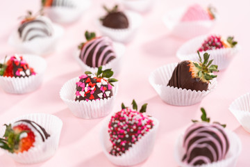 Chocolate dipped strawberries
