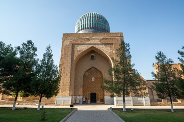 Bibi-Khanym Mosque in Samarkand, Uzbekistan.