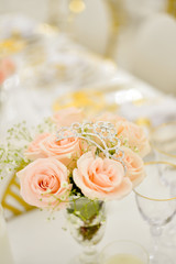 wedding table setting