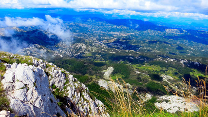 Viewing point. Lovcen National Park. Montenegro