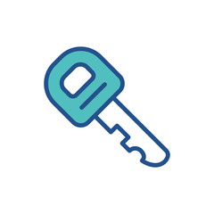 motorcycle lock icon collection, trendy style