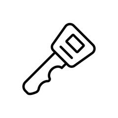 motorcycle lock icon collection, trendy style