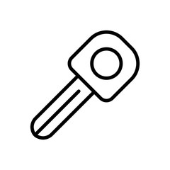 motorcycle lock icon collection, trendy style