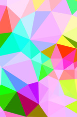Background vivid in the style of Cubism. Color Wallpapers