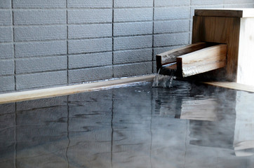 Obraz premium 温泉