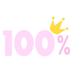 discount 100 percent