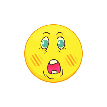 Surprise Emoji, EPS vector image.