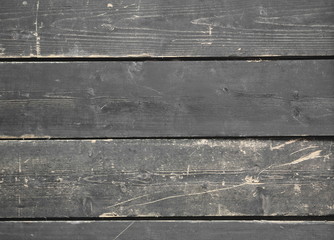 Processing Partial color. Background for photographing. Old painted dark boards. Textured wooden black background. Place for text.